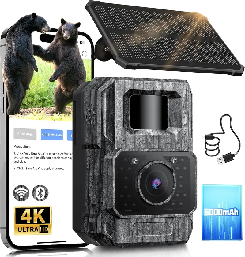 MAXDONE Solar Trail Camera – Ink Gray